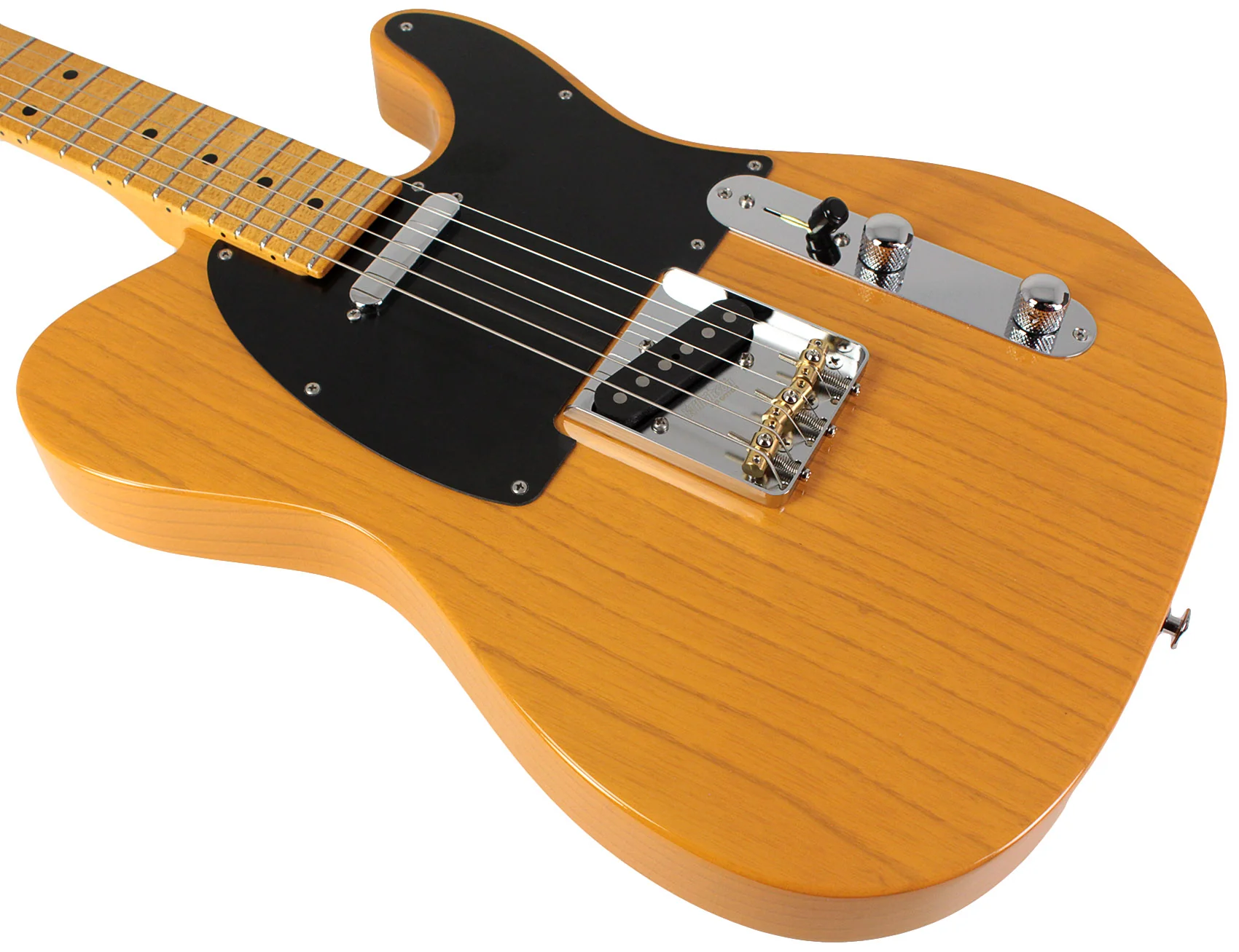 Suhr Classic T Antique Guitar, Butterscotch Blonde - Image 4