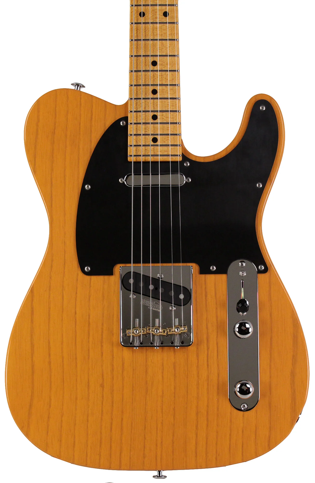 Suhr Classic T Antique Guitar, Butterscotch Blonde - Image 5
