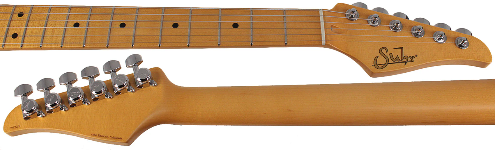 Suhr Classic T Antique Guitar, Butterscotch Blonde - Image 8