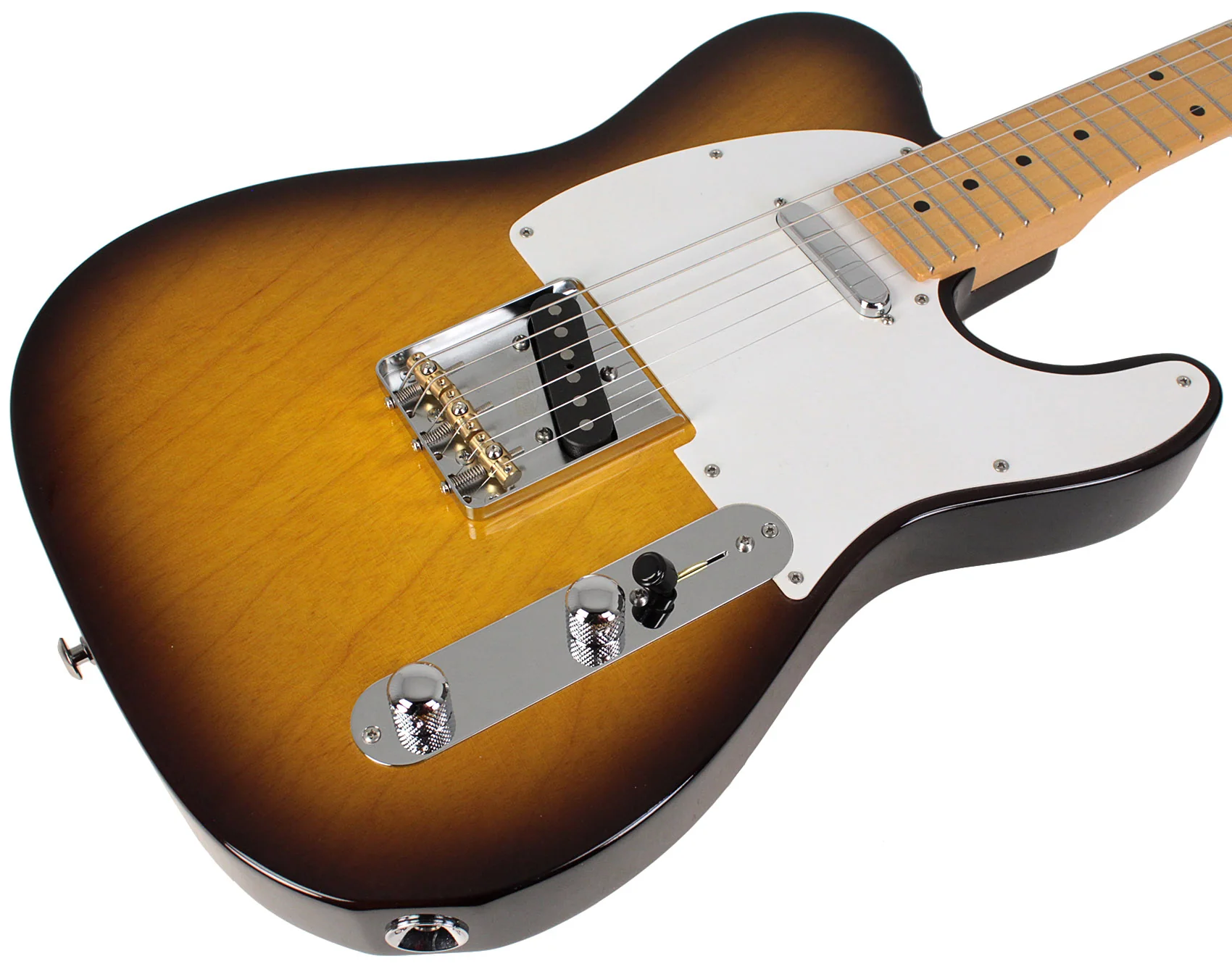 Suhr Classic T Antique Guitar, 2-Tone Tobacco Burst - Image 2