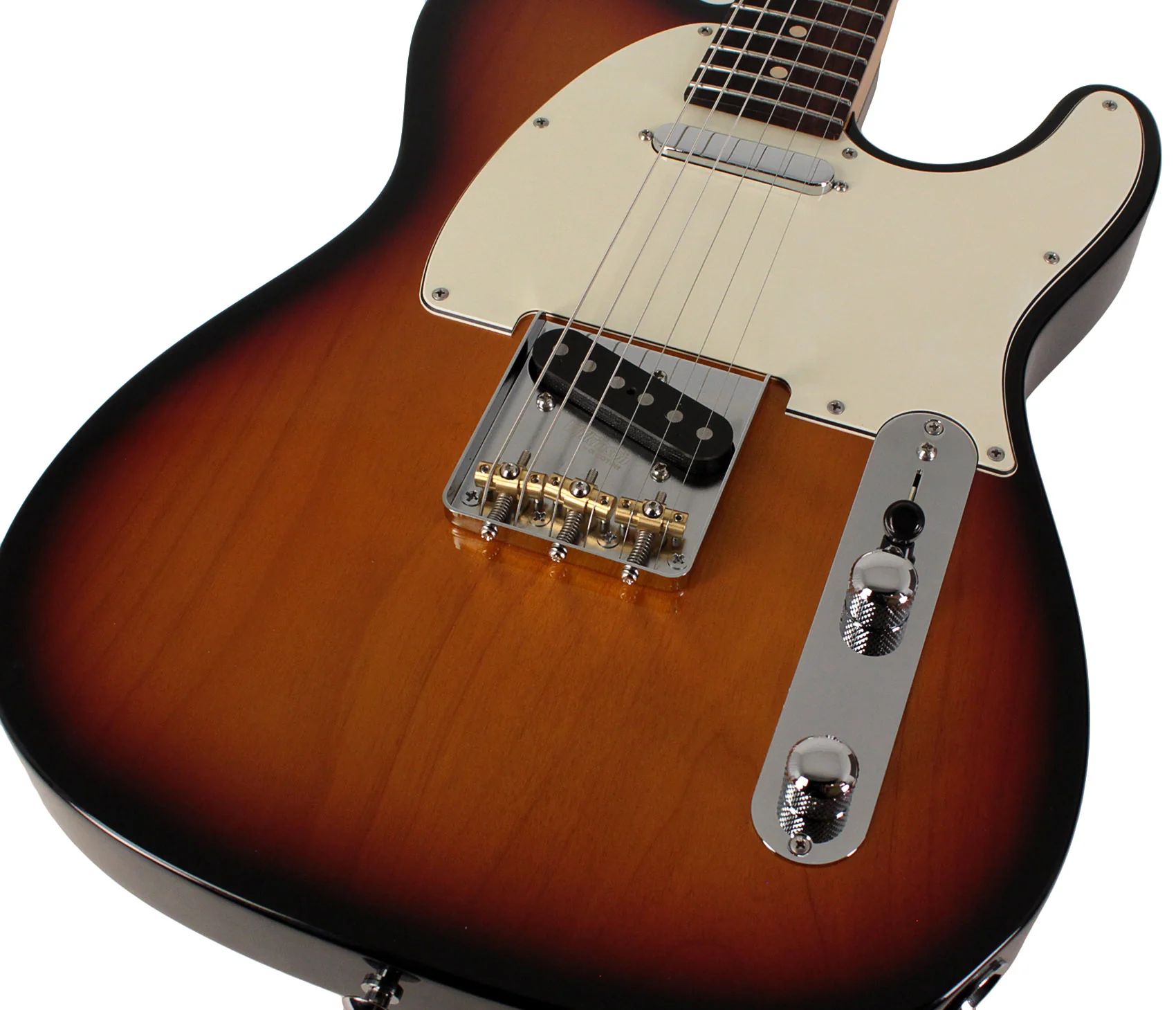 Suhr Classic T Antique Guitar, 3 Tone Burst, Rosewood - Image 3