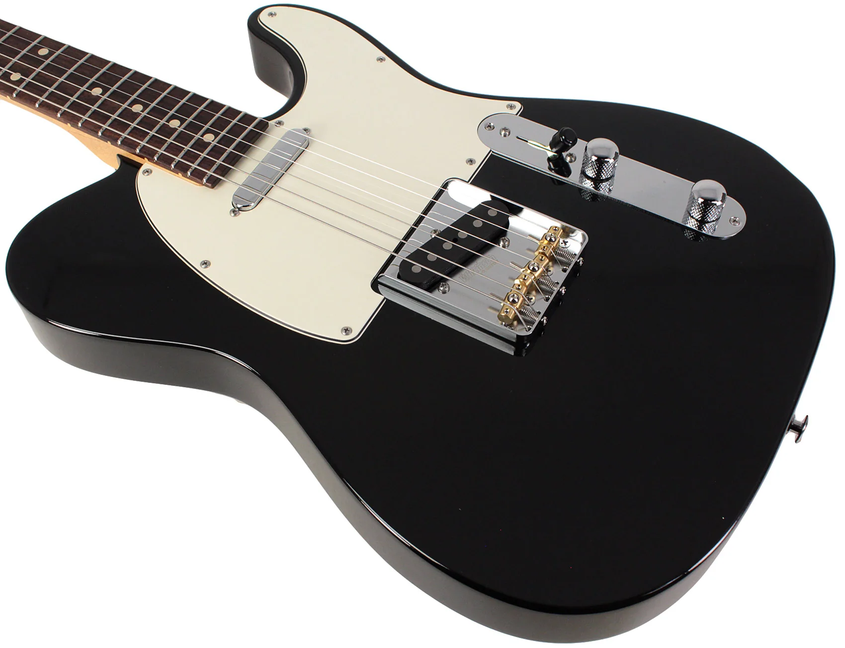 Suhr Classic T Antique Guitar, Black, Rosewood - Image 4