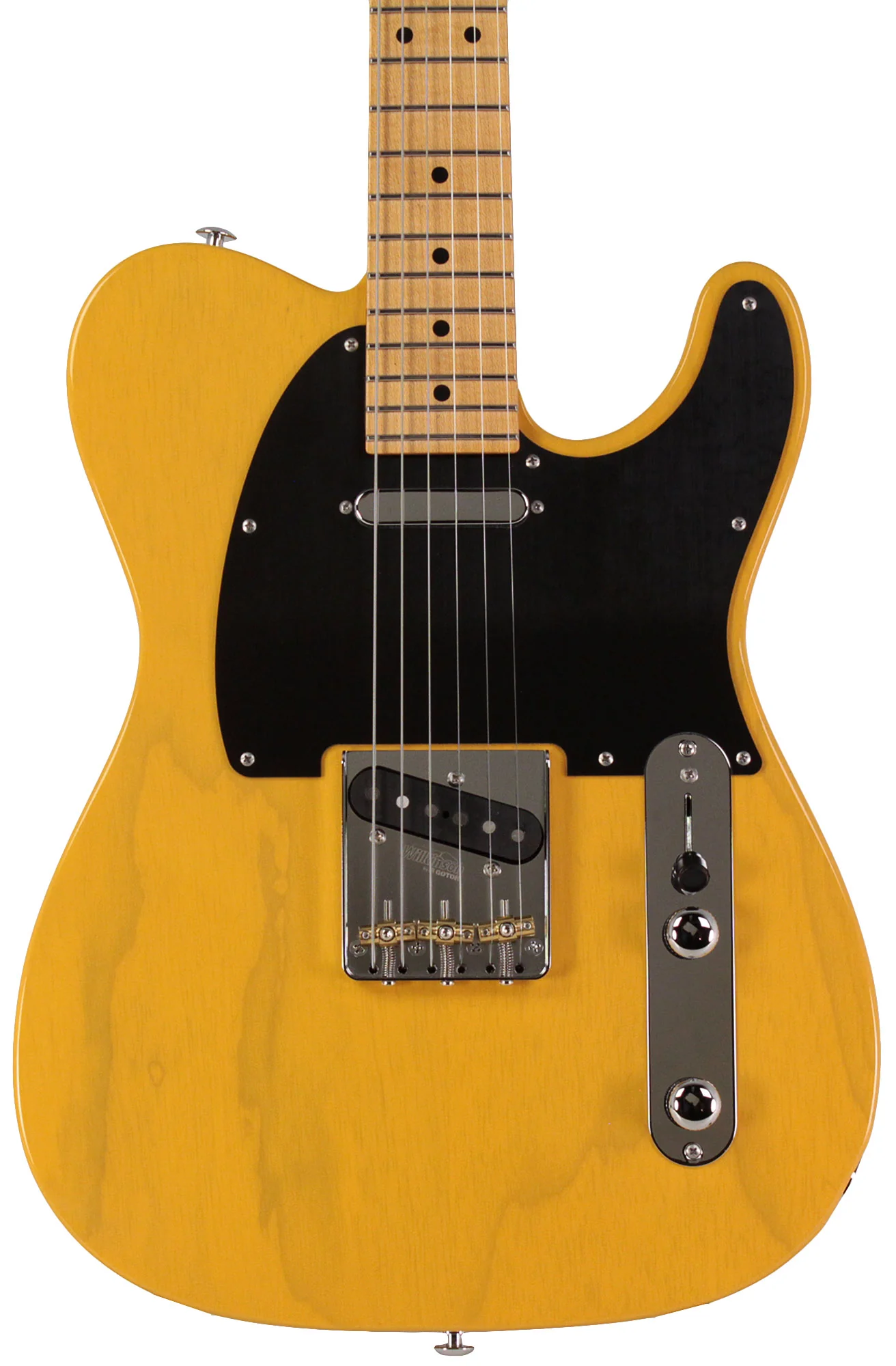 Suhr Classic T Antique Guitar, Butterscotch Blonde - Image 6