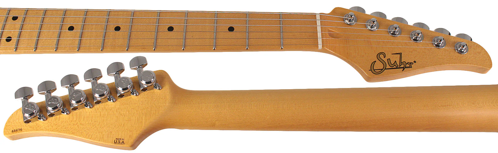 Suhr Classic T Antique Guitar, Butterscotch Blonde - Image 8