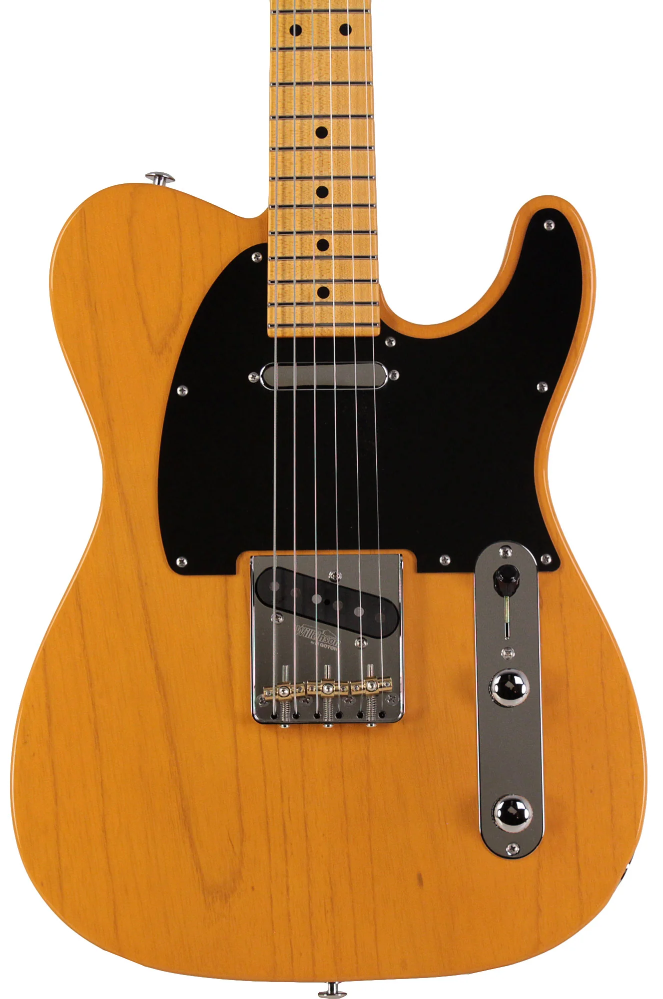 Suhr Classic T Antique Guitar, Butterscotch Blonde - Image 5