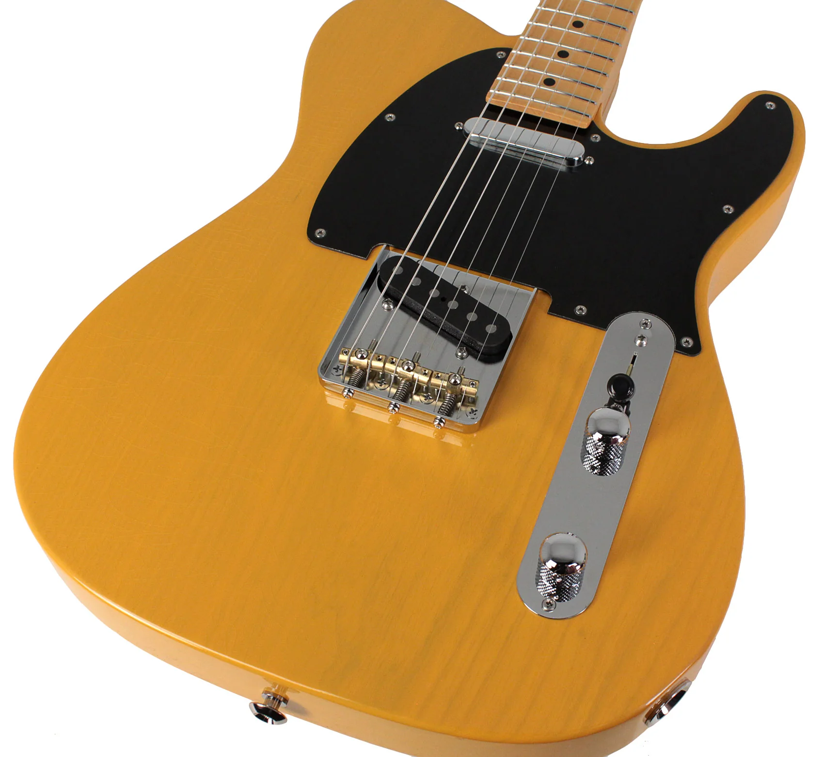 Suhr Classic T Antique Guitar, Butterscotch Blonde - Image 3