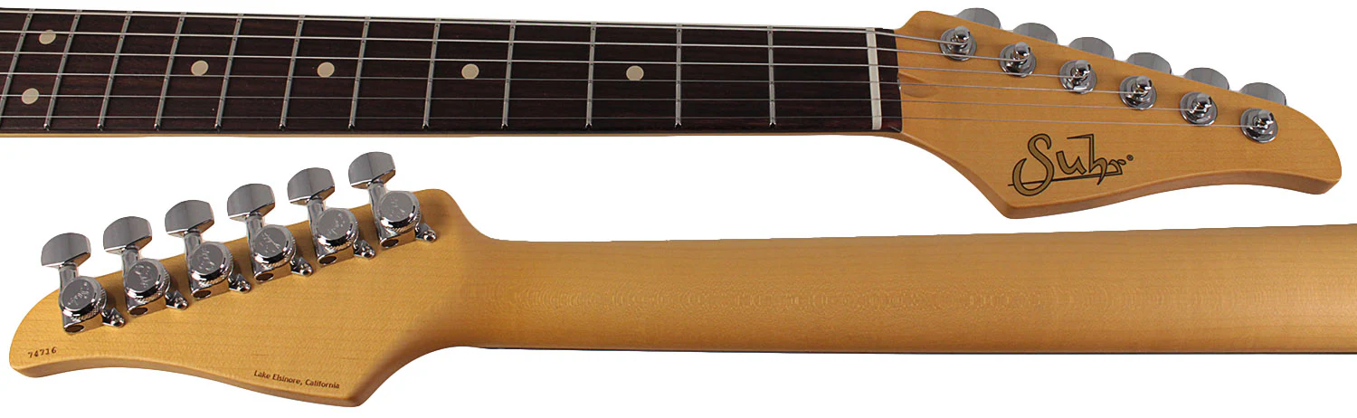 Suhr Classic T Antique Guitar, Olympic White, Rosewood - Image 6