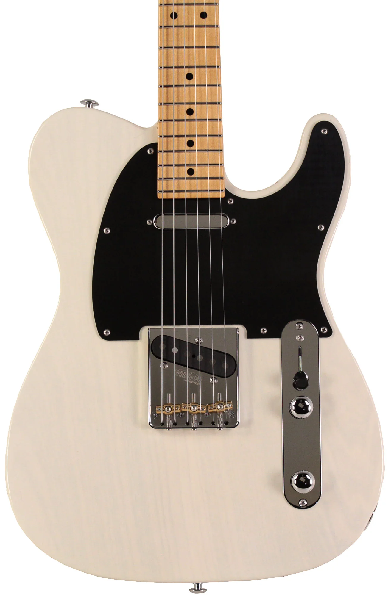 Suhr Classic T Antique Guitar, Trans White - Image 6