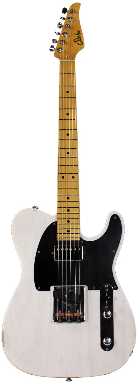 Suhr Classic T Antique Guitar - Trans White, HS - Image 2