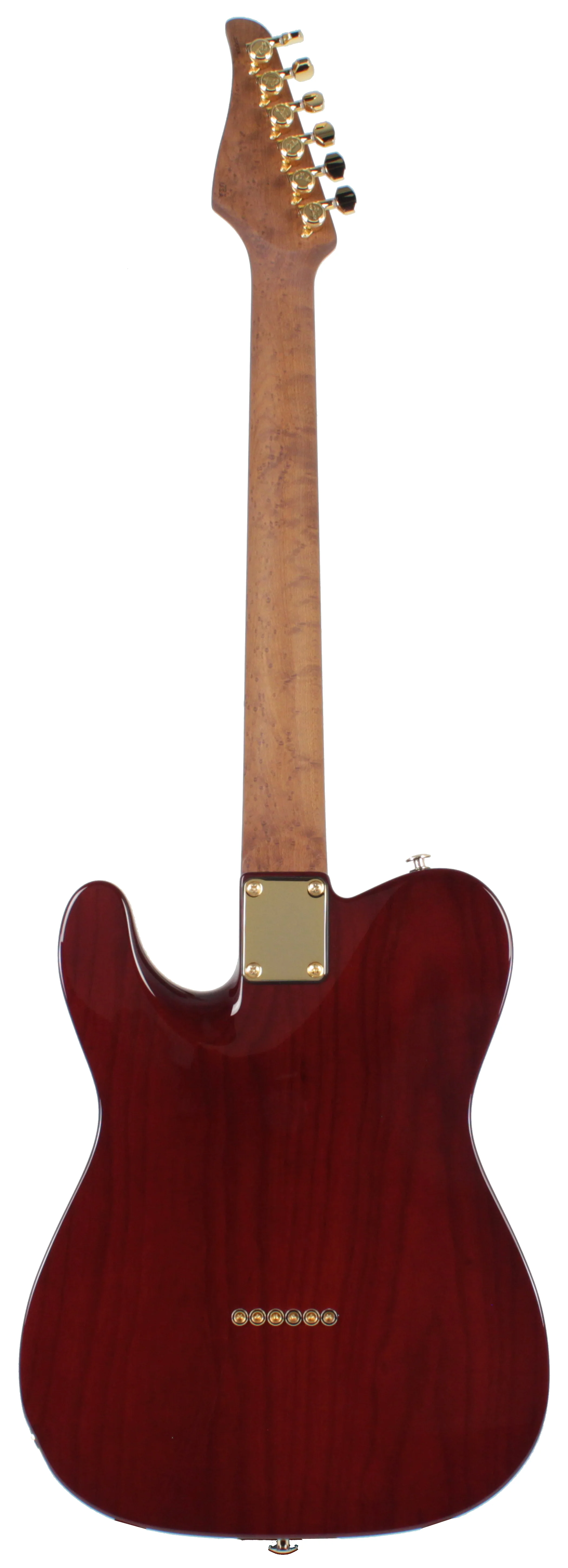 Suhr Classic T Deluxe Guitar, Limited Edition, Aged Cherry Burst - Image 7