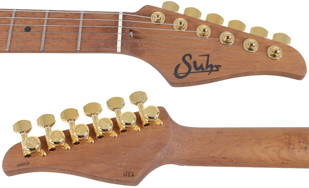 Suhr Classic T Deluxe Guitar, Limited Edition, Aged Cherry Burst - Image 8