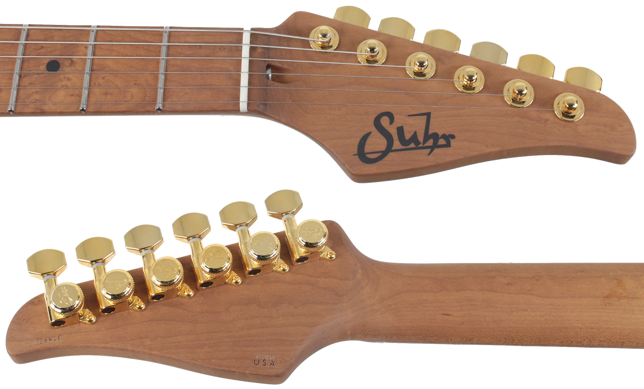 Suhr Classic T Deluxe Guitar, Limited Edition, Aqua Blue Burst - Image 8