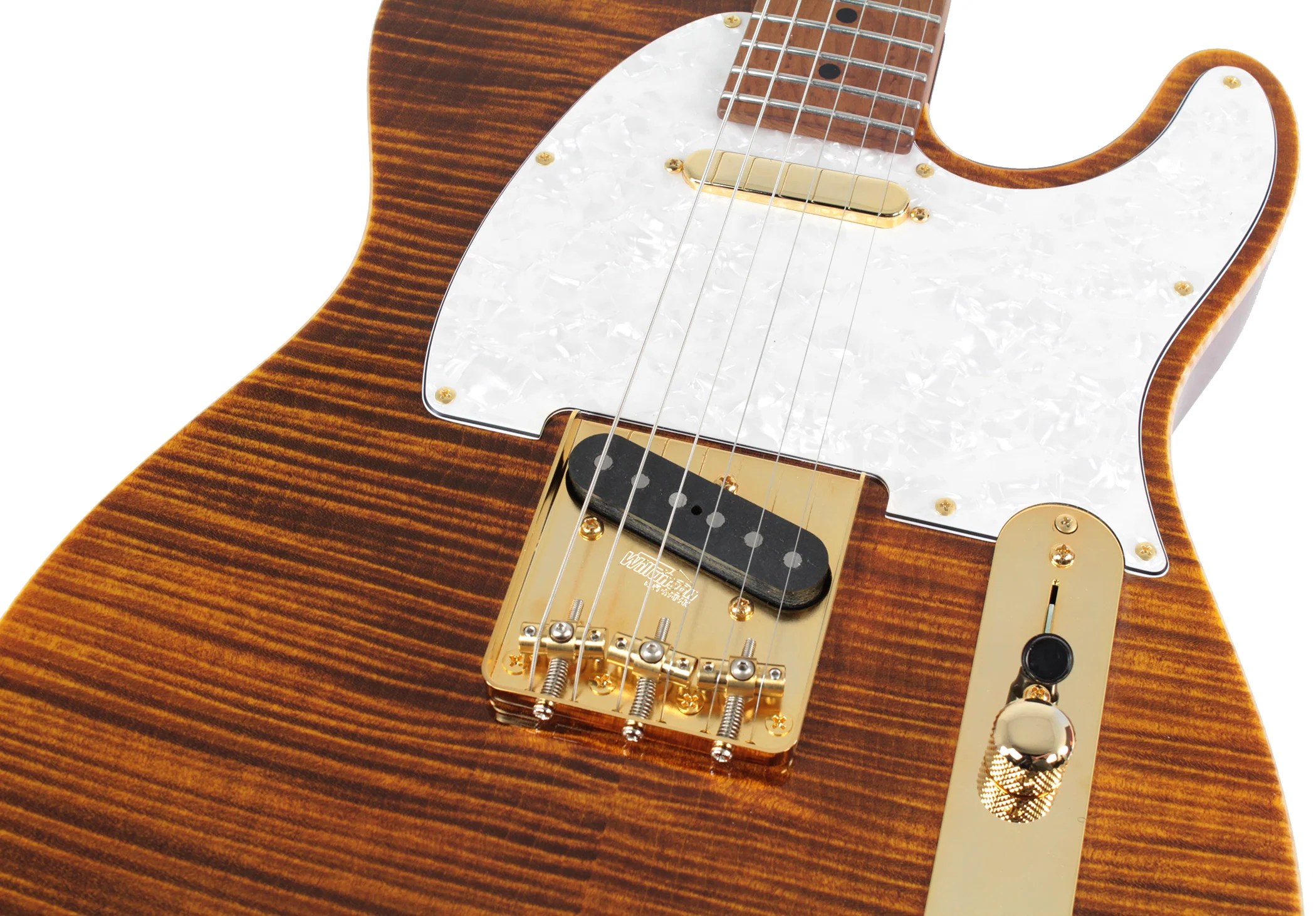 Suhr Classic T Deluxe Guitar, Limited Edition, Bengal Burst - Image 3