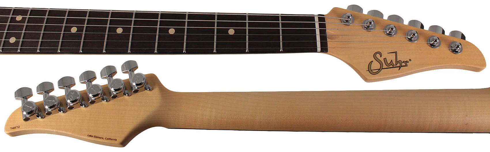 Suhr Classic T Guitar, Alder, 3 Tone Burst, Rosewood - Image 8