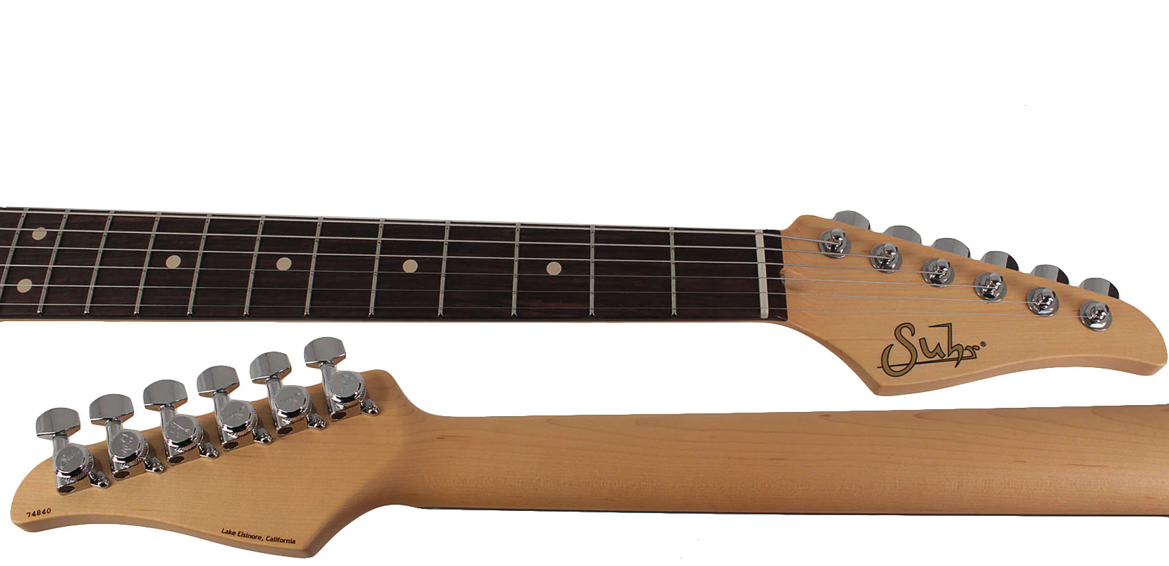 Suhr Classic T Guitar, Alder, Black, Rosewood - Image 8