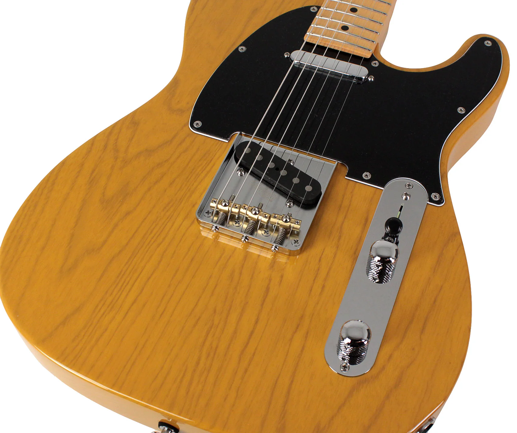 Suhr Classic T Guitar, Swamp Ash, Butterscotch Blonde - Image 3