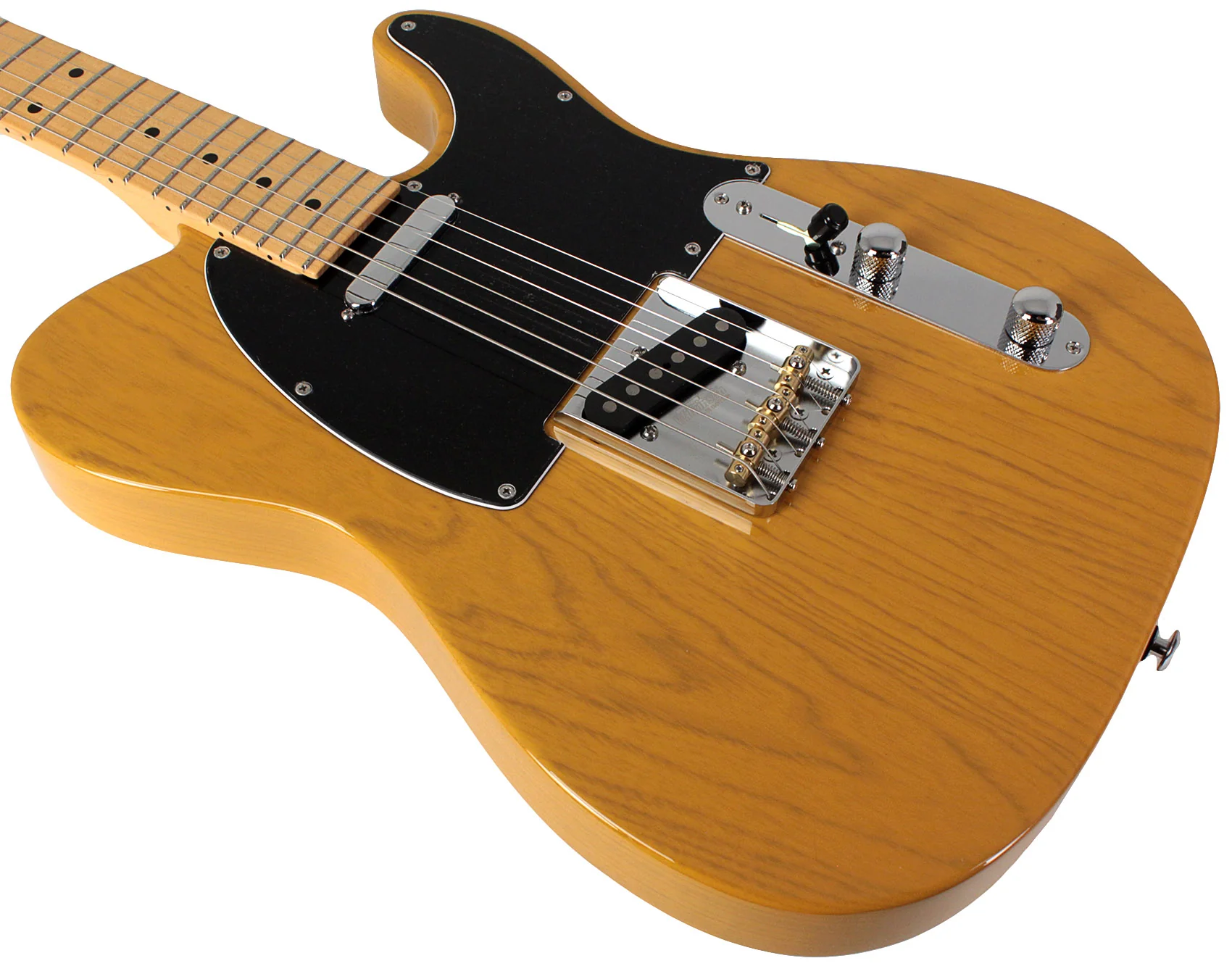 Suhr Classic T Guitar, Swamp Ash, Butterscotch Blonde - Image 4