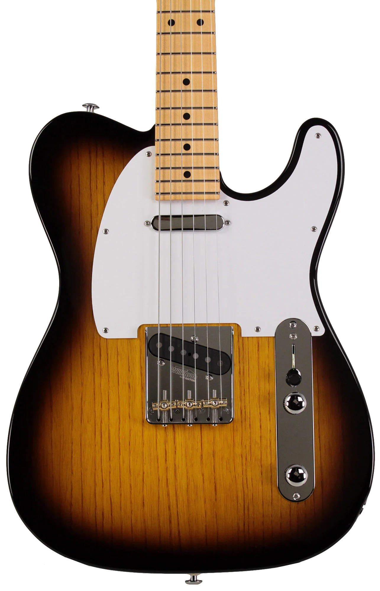 Suhr Classic T Guitar, Swamp Ash, 2 Tone Tobacco Burst - Image 5