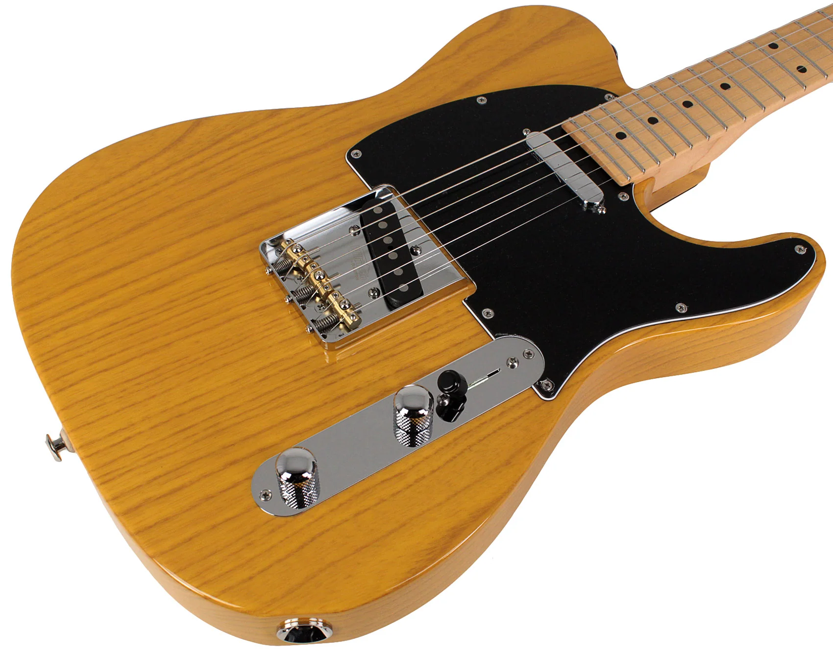 Suhr Classic T Guitar, Swamp Ash, Butterscotch Blonde - Image 2