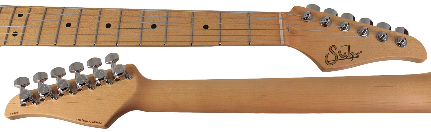 Suhr Classic T Guitar, Swamp Ash, Butterscotch Blonde - Image 8