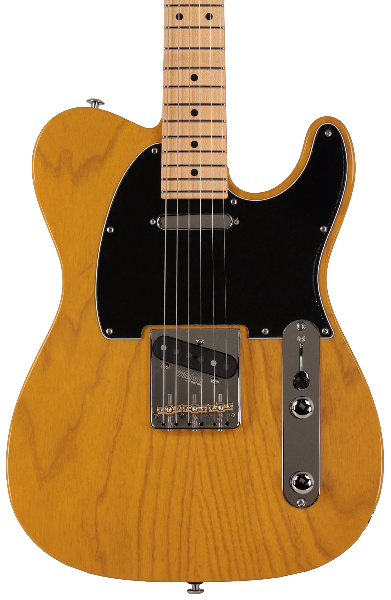 Suhr Classic T Guitar, Swamp Ash, Butterscotch Blonde - Image 9