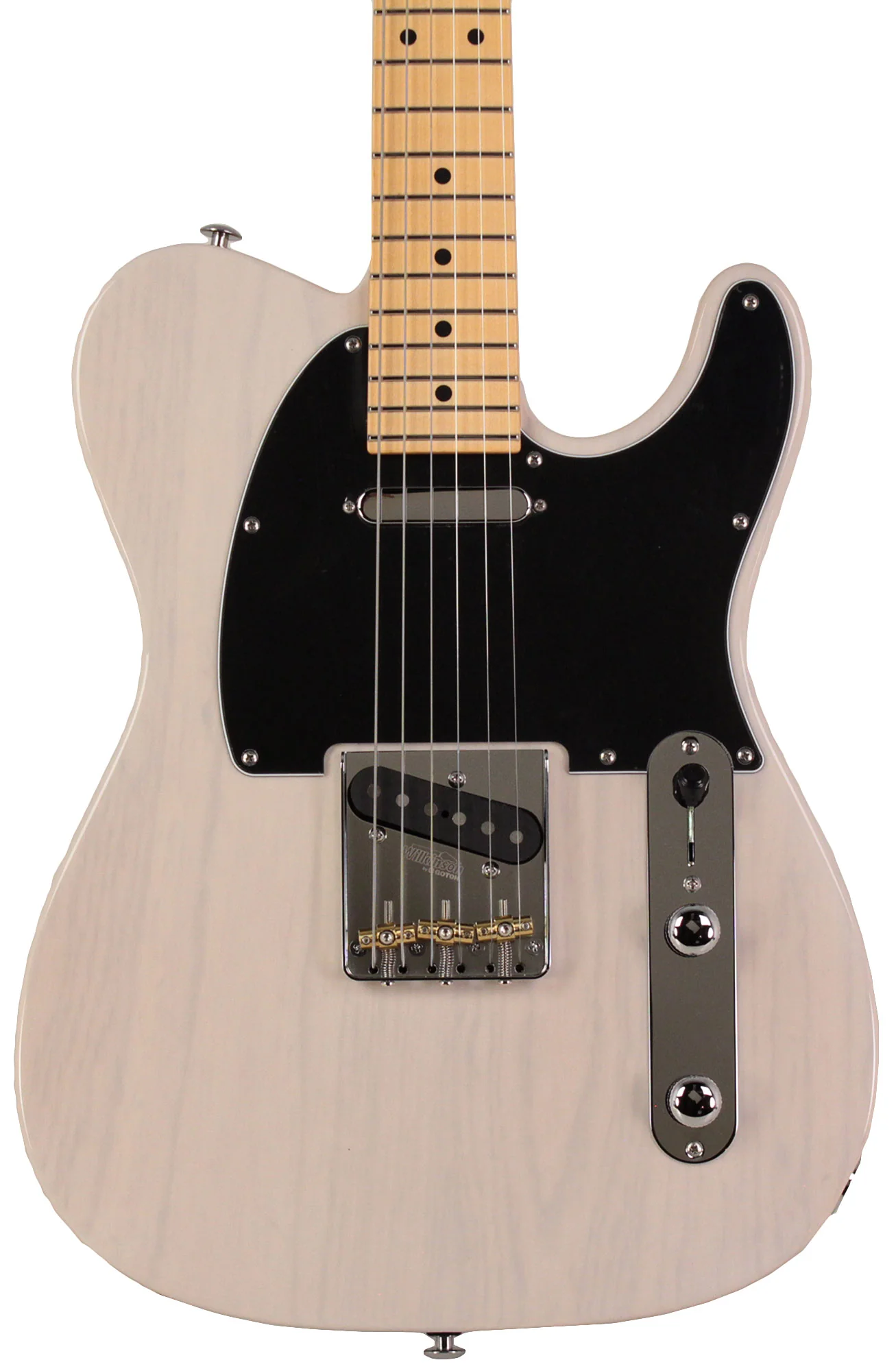 Suhr Classic T Guitar, Swamp Ash, Trans White - Image 6