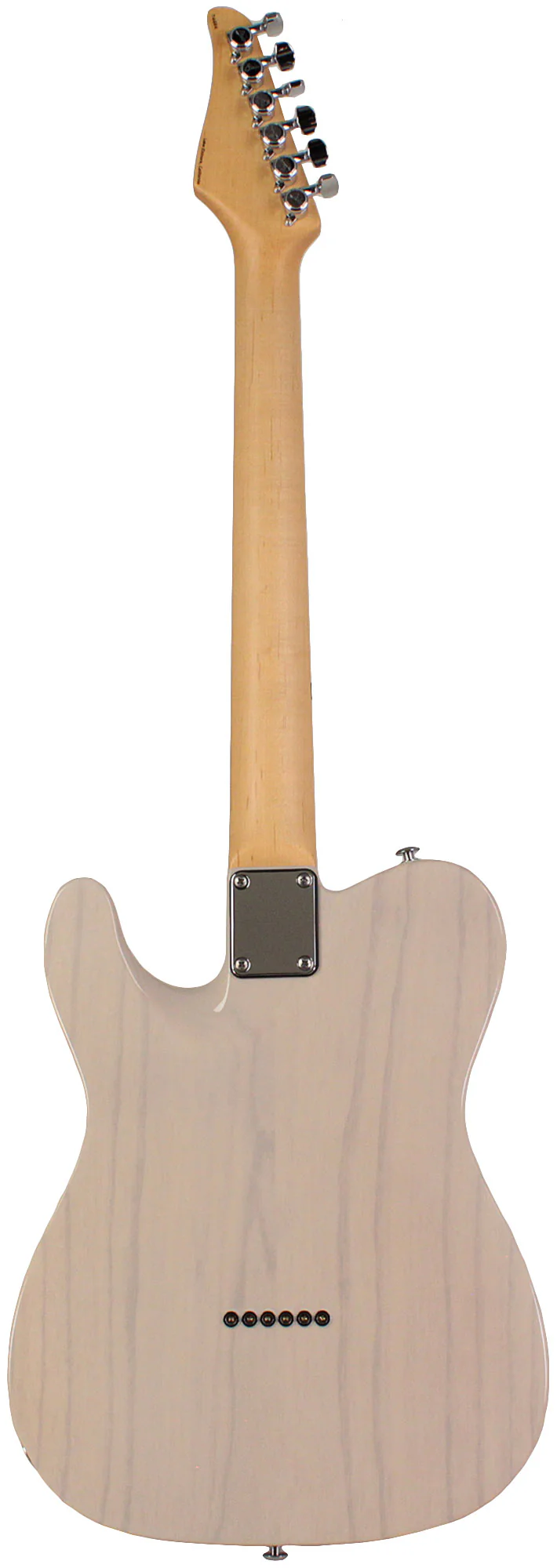 Suhr Classic T Guitar, Swamp Ash, Trans White - Image 5