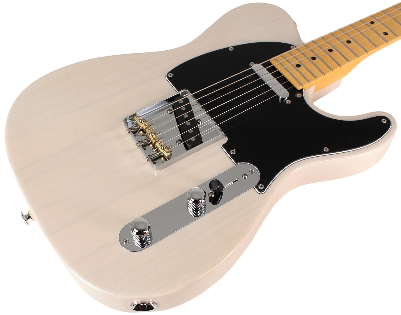 Suhr Classic T Guitar, Swamp Ash, Trans White - Image 2