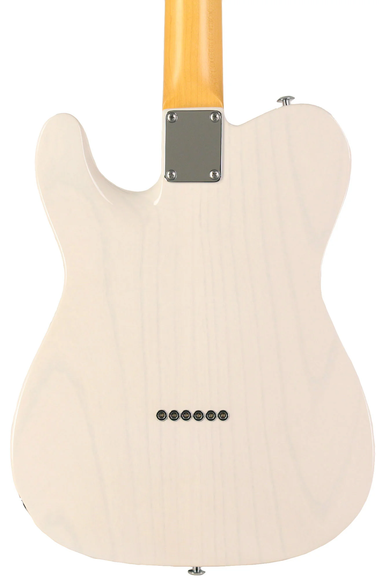Suhr Classic T Guitar, Swamp Ash, Trans White - Image 5