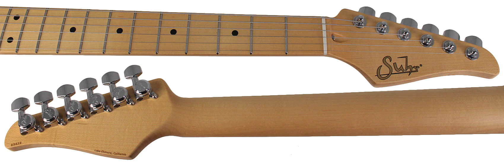 Suhr Classic T Guitar, Swamp Ash, Trans White - Image 7