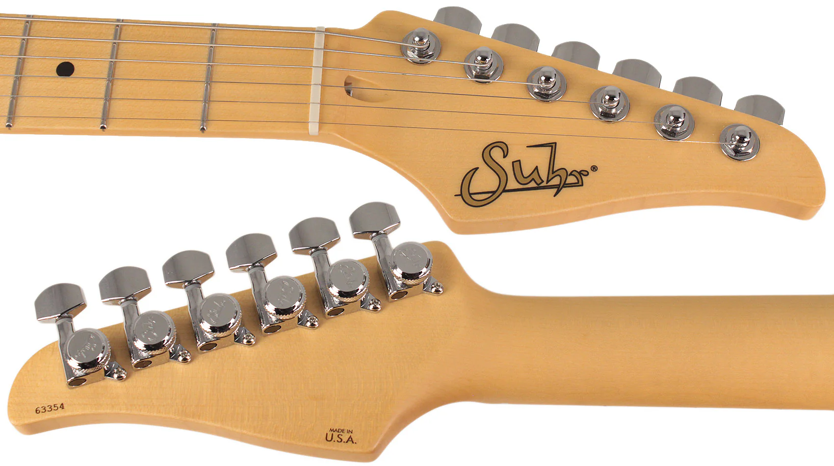 Suhr Classic T Guitar, Swamp Ash, Vintage Natural - Image 8