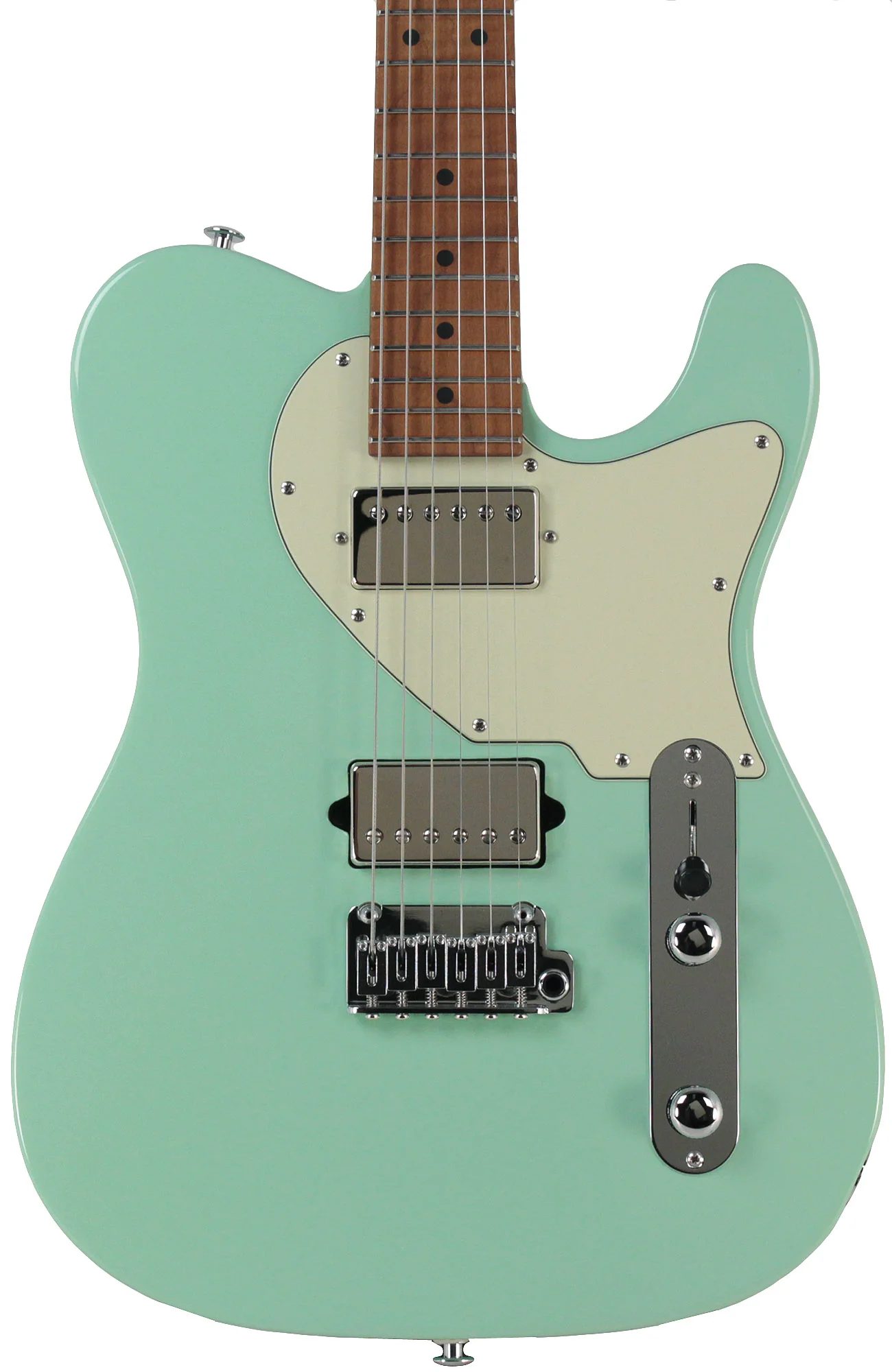 Suhr Classic T HH Roasted Select Guitar, Maple, Surf Green - Image 5