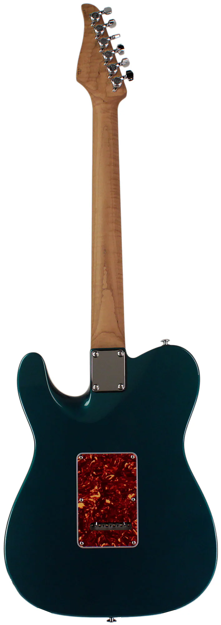 Suhr Classic T HH Roasted Select Guitar, Flamed, Rosewood, Ocean Turquoise - Image 7