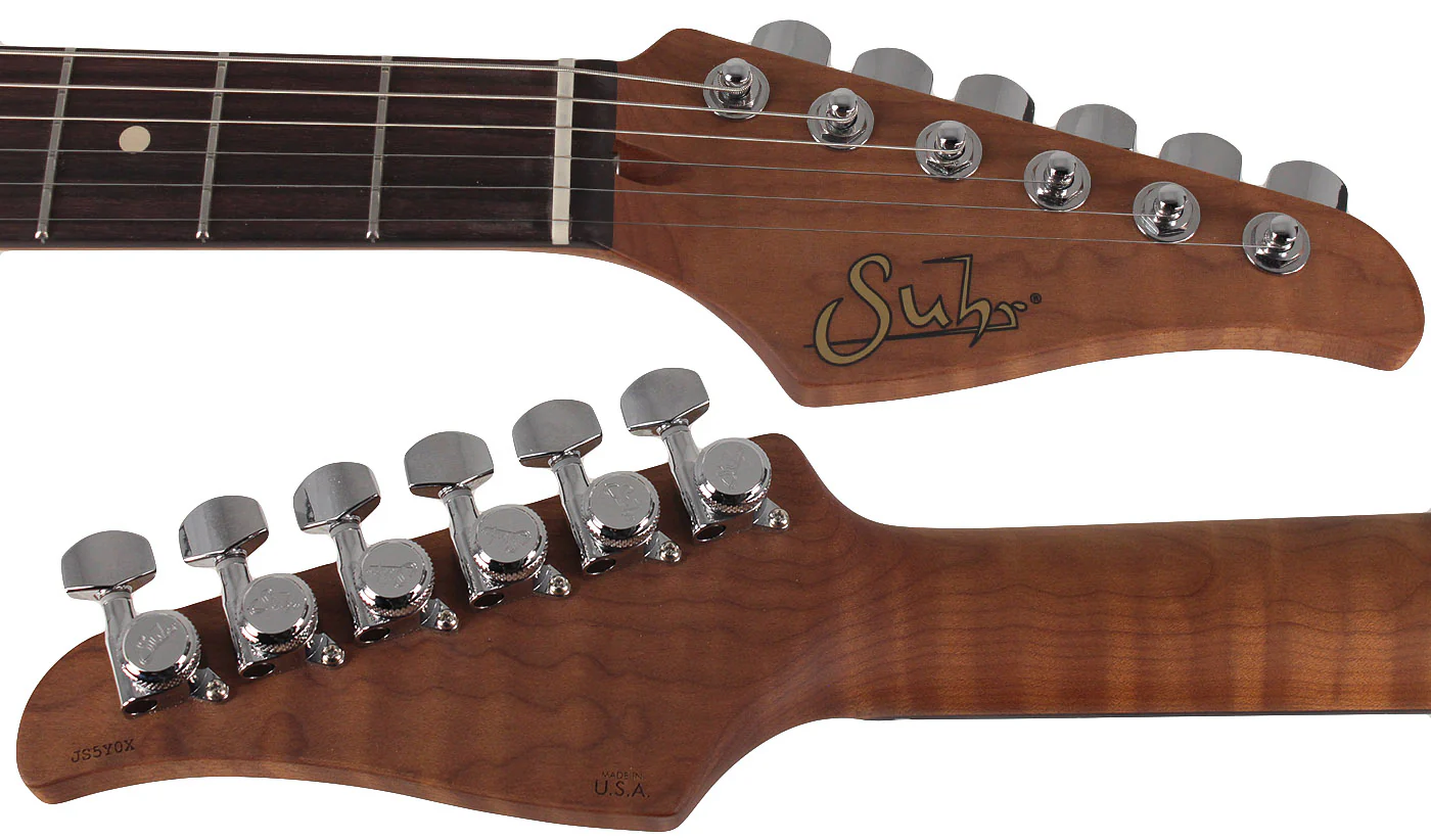 Suhr Classic T HH Roasted Select Guitar, Flamed, Rosewood, Sonic Blue - Image 7