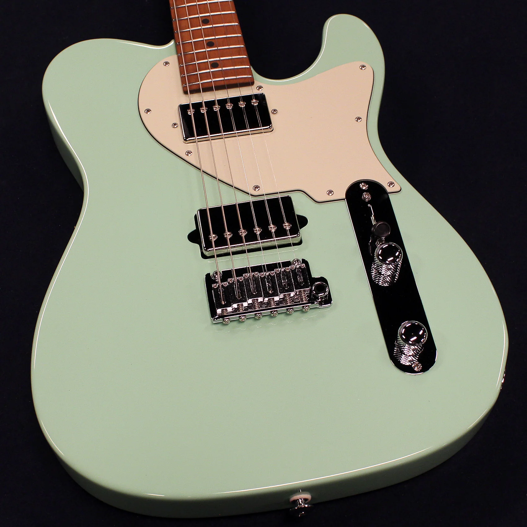 Suhr Classic T HH Roasted Select Guitar, Maple, Surf Green - Image 13