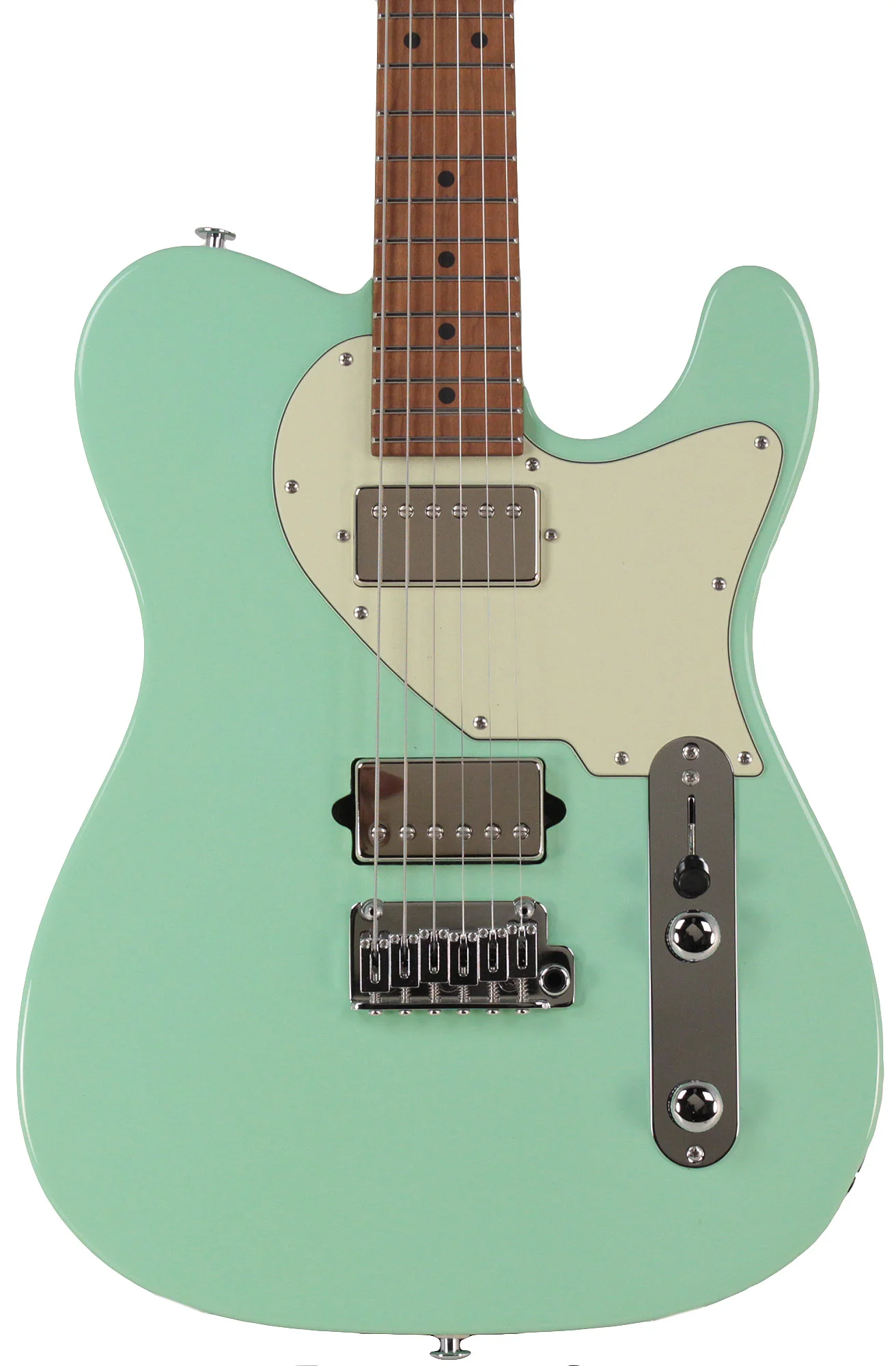 Suhr Classic T HH Roasted Select Guitar, Maple, Surf Green - Image 5