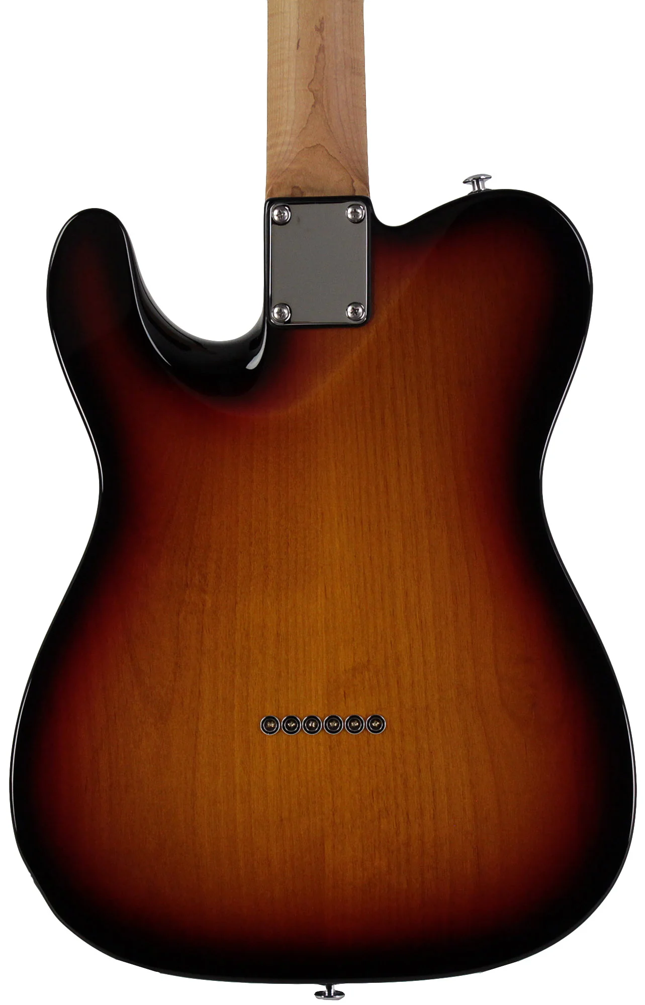 Suhr Select Classic T HS Roasted Select Guitar, Roasted Flamed Neck, Maple, 3-Tone Burst - Image 5