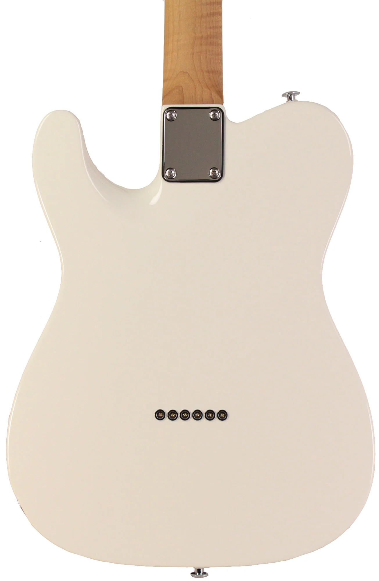 Suhr Select Classic T HS Roasted Guitar, Roasted Neck, Maple, Olympic White - Image 7