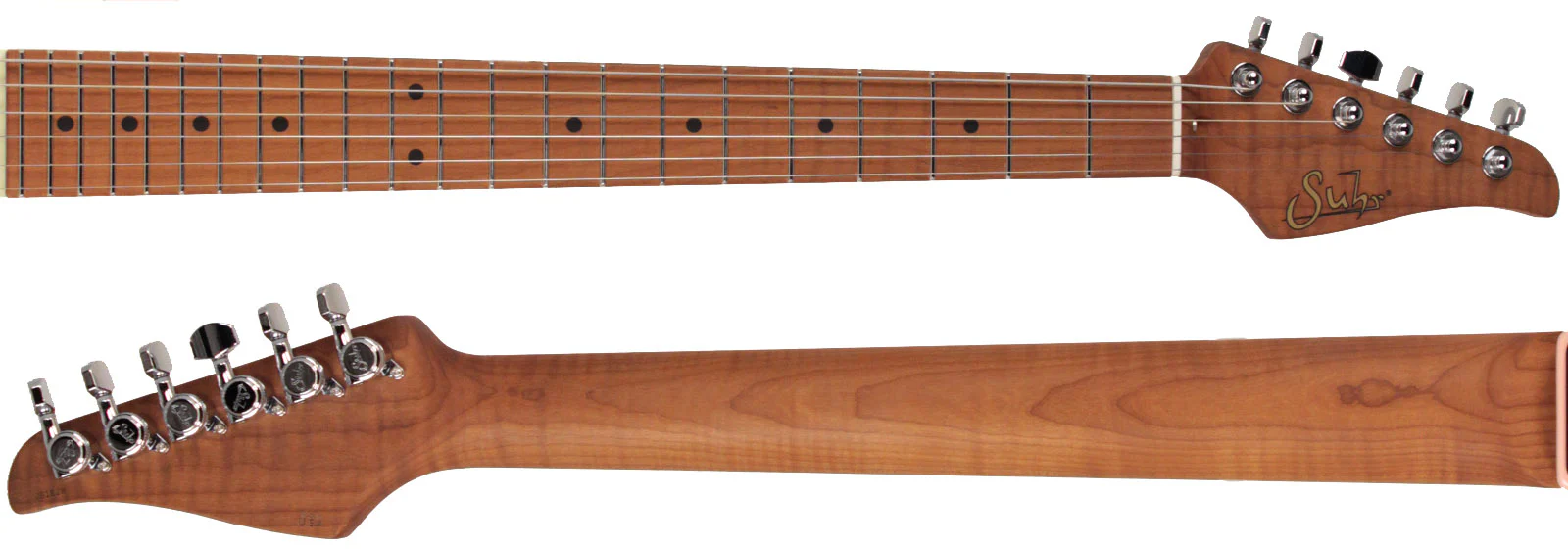 Suhr Classic T HS Roasted Select Guitar, Maple, Shell Pink - Image 7