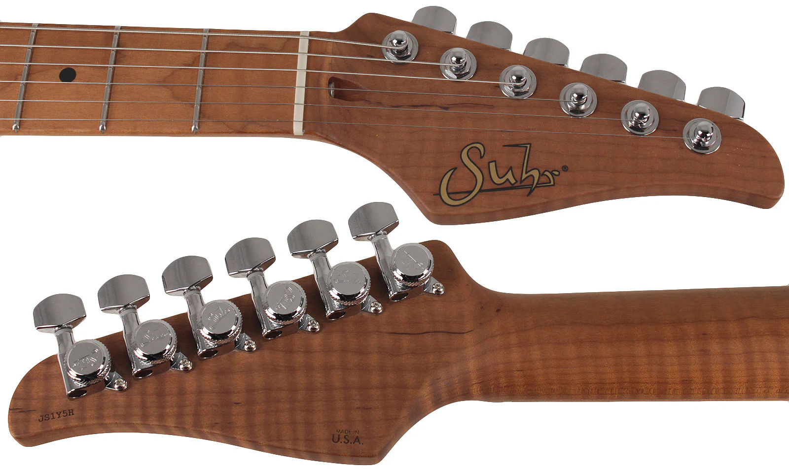 Suhr Classic T HS Roasted Select Guitar, Maple, Sonic Blue - Image 9