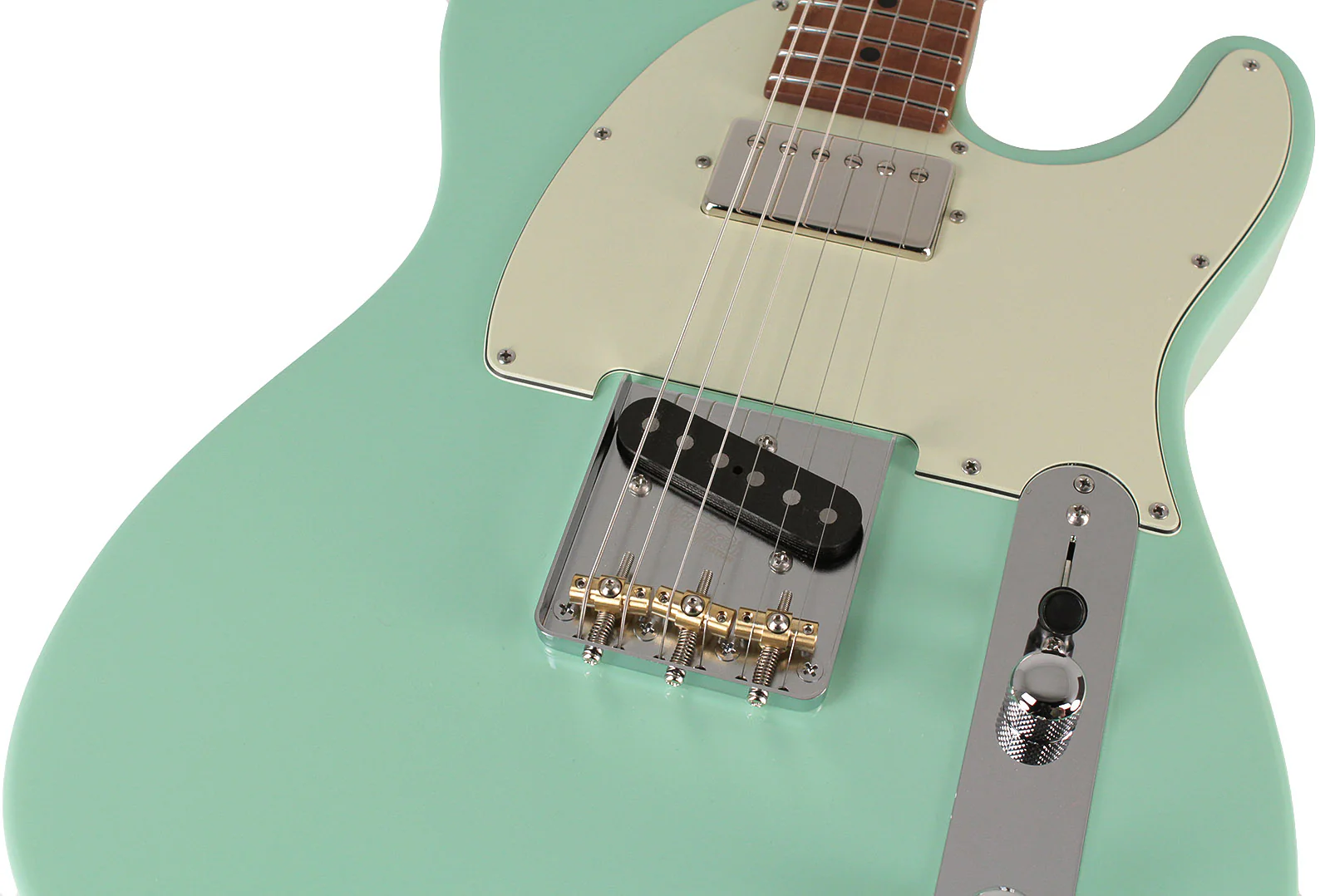 Suhr Classic T HS Roasted Select Guitar, Maple, Surf Green - Image 3