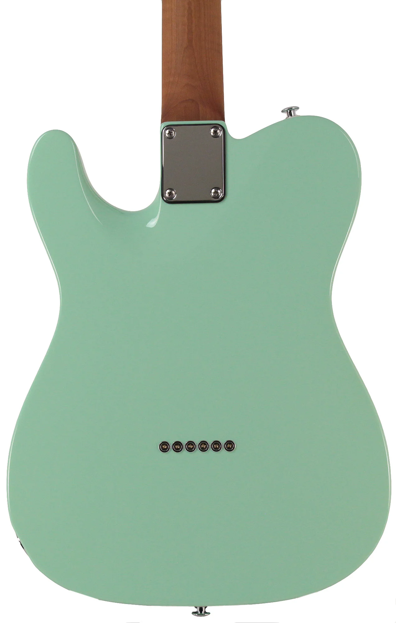 Suhr Classic T HS Roasted Select Guitar, Maple, Surf Green - Image 6