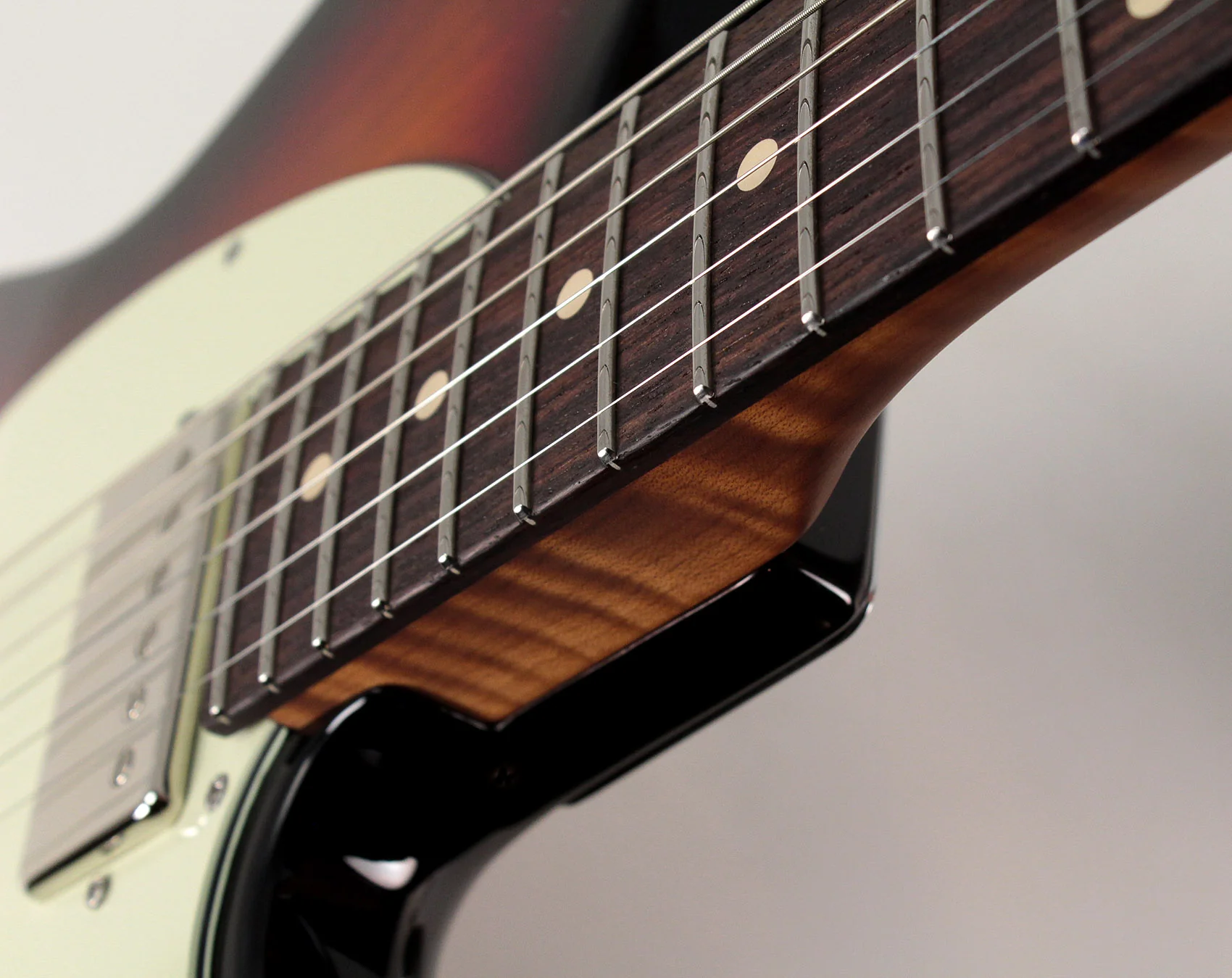 Suhr Classic T HS Roasted Select Guitar, Flamed, Rosewood, 3-Tone Burst - Image 10