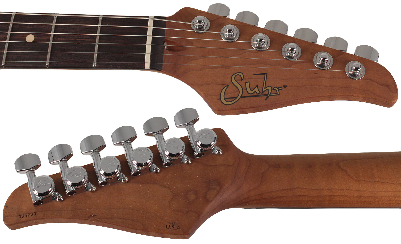 Suhr Classic T HS Roasted Select Guitar, Flamed, Rosewood, 3-Tone Burst - Image 9