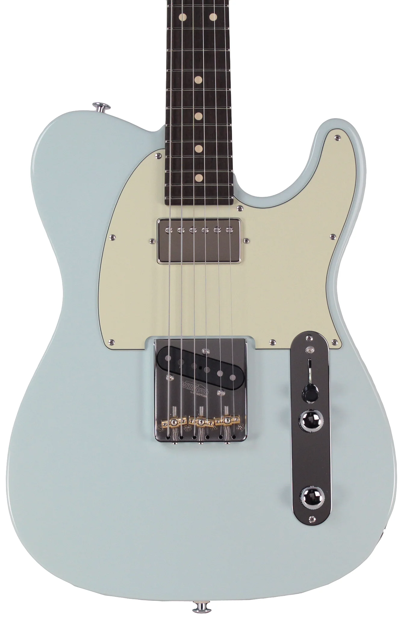 Suhr Classic T HS Roasted Select Guitar, Flamed, Rosewood, Sonic Blue - Image 5
