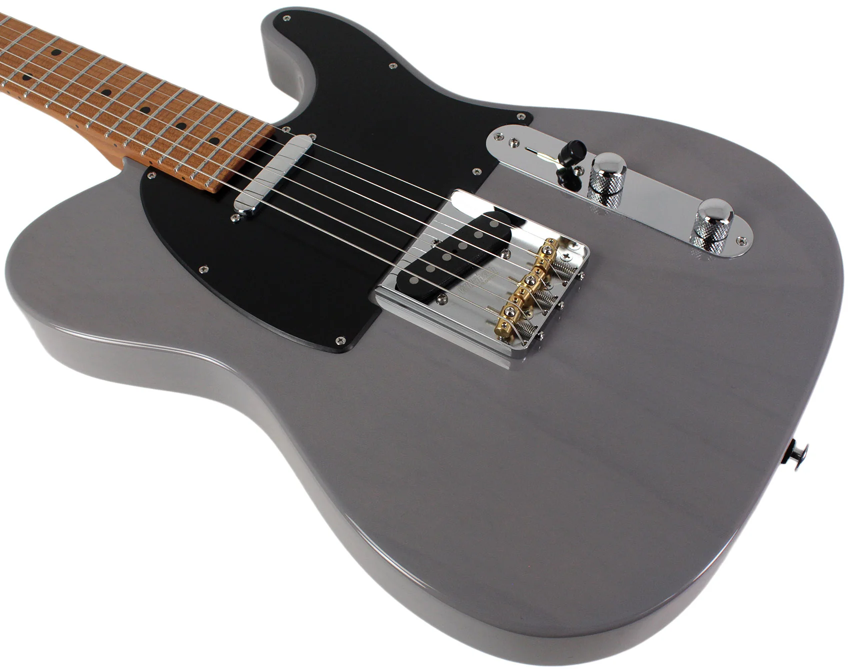 Suhr Limited Edition Classic T Paulownia, Trans Gray, Hardshell Case - Image 4