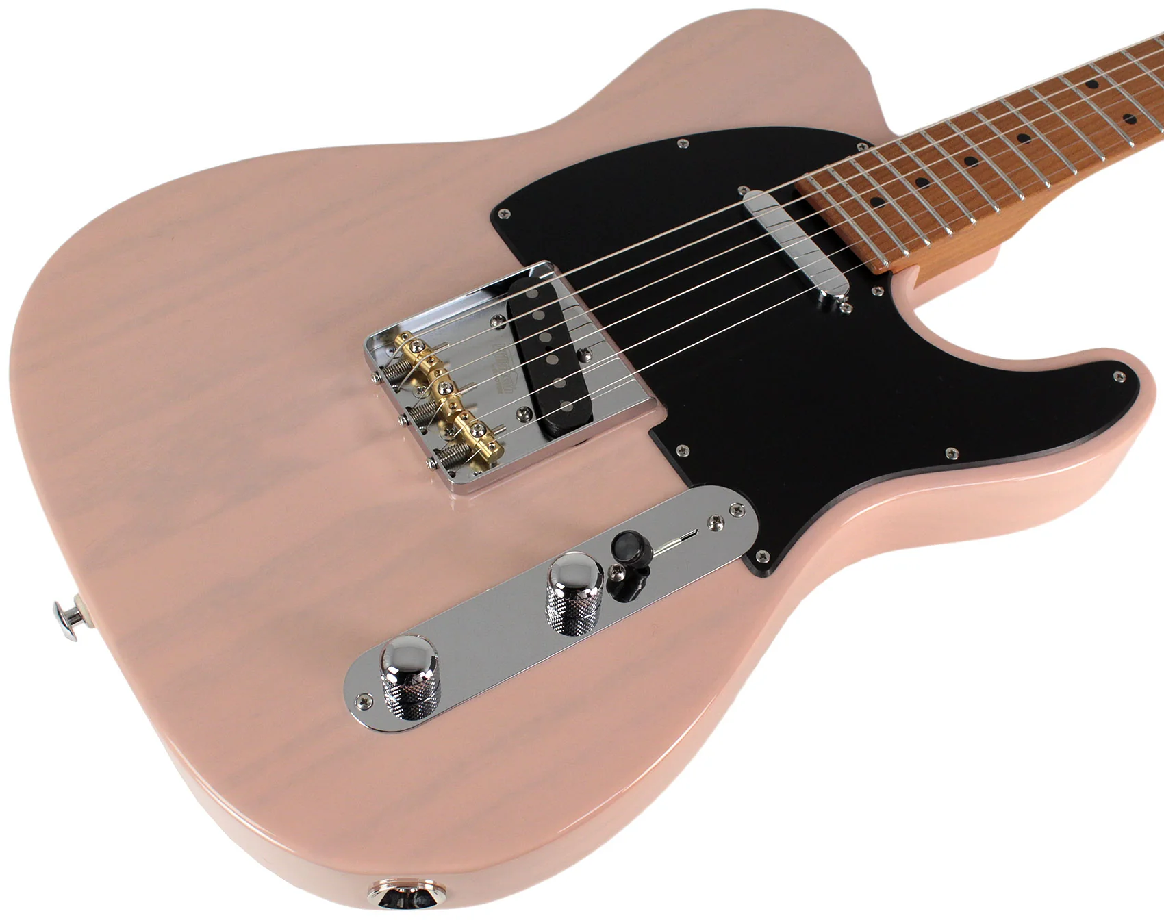 Suhr Limited Edition Classic T Paulownia, Trans Shell Pink, Hardshell Case - Image 2