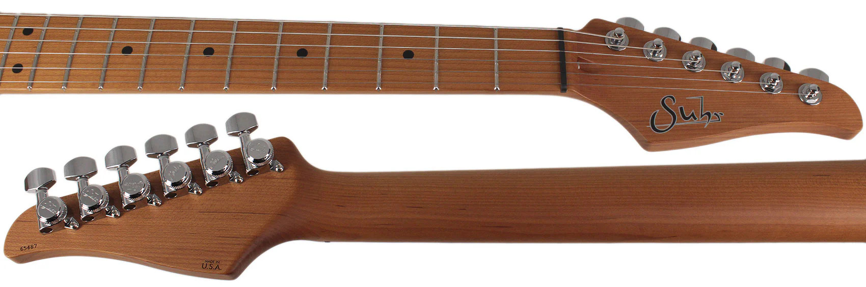 Suhr Limited Edition Classic T Paulownia, Trans Shell Pink, Hardshell Case - Image 8
