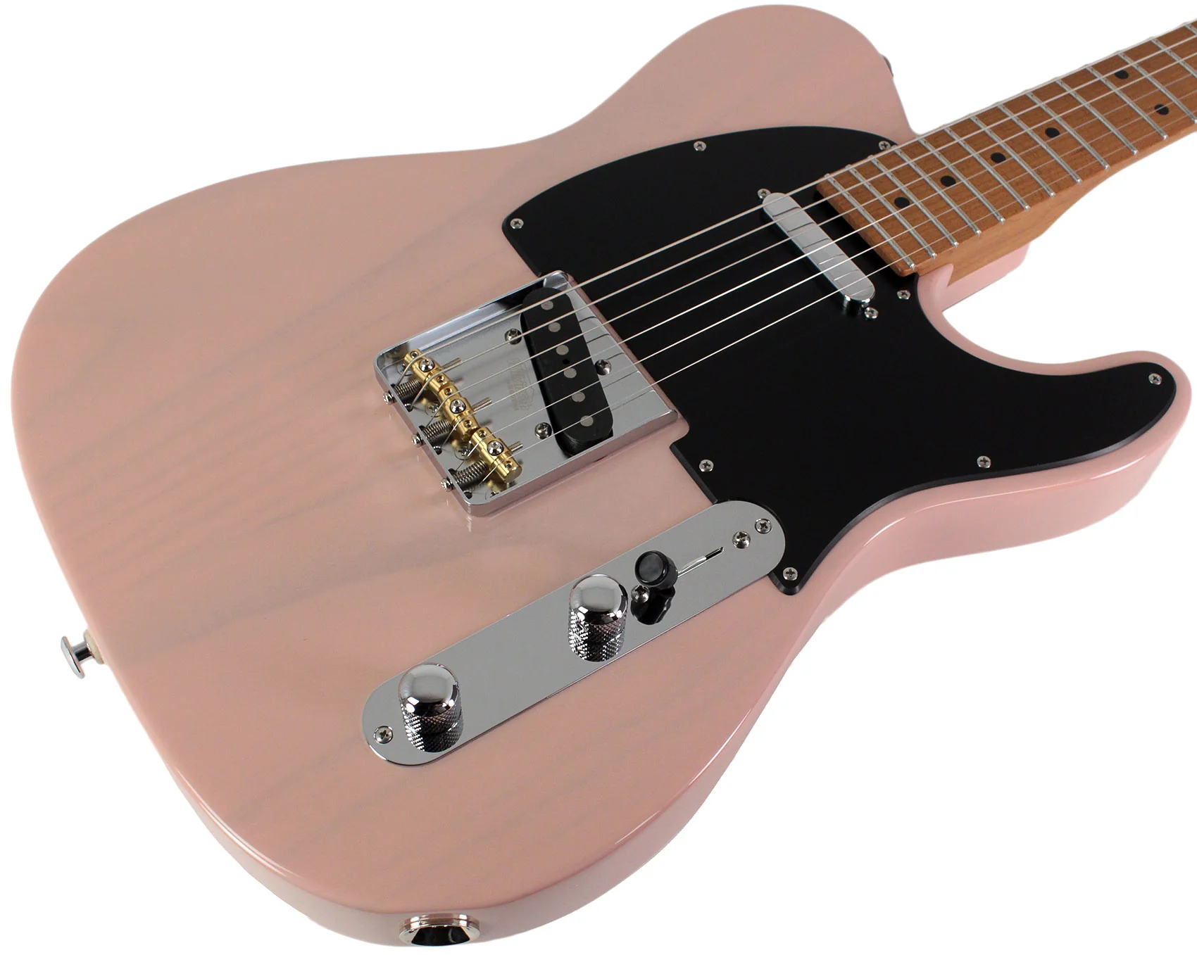 Suhr Limited Edition Classic T Paulownia, Trans Shell Pink, Hardshell Case - Image 2