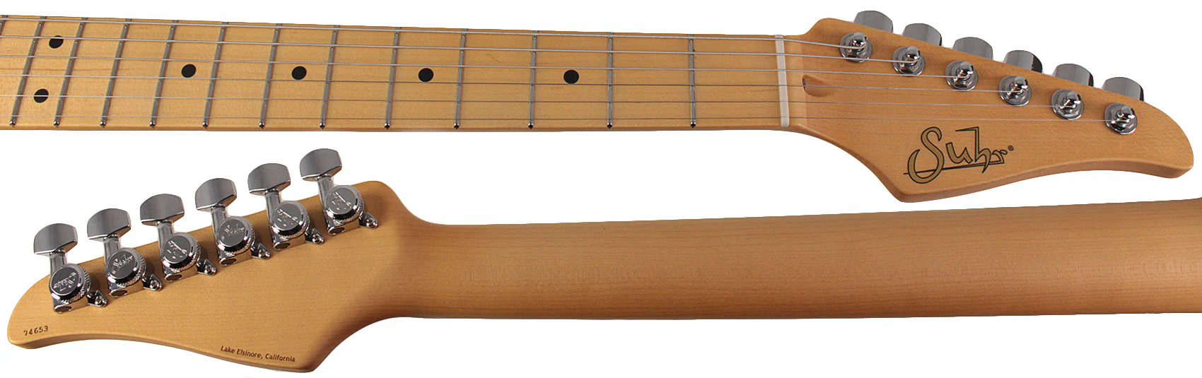 Suhr Classic T Guitar, Swamp Ash, Butterscotch Blonde - Image 8